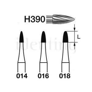 H390.104.016 KOMET carburo lab 5 ud