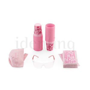 KIT MONOART FLORAL ROSA (VASOS+MASC.+GORRO+GAFAS)