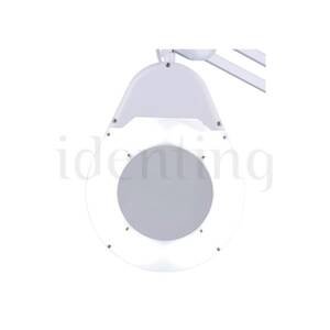 LAMPARA C/ LUPA 5x  CON PINZA PARA FIJACION 60 LEDS 14W