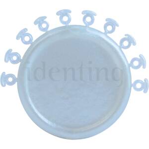 LIGADURA elastica trans. c/almohadilla protectora 100 ud