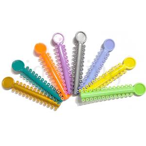 LIGADURAS ELASTICAS azul bebe