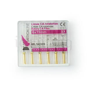LIMAS CA ROTATORIAS 19mm SX 6u.