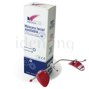 MASCARA FACIAL MLO ROJO CLASE III 1u.