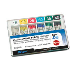 PUNTAS PAPEL ZIPPERER esteril 29mm nº 50 180 ud