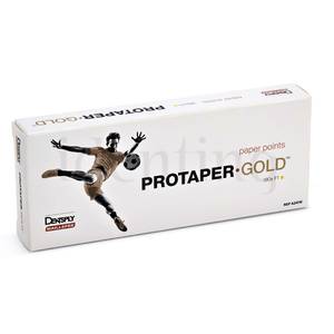 PROTAPER GOLD puntas de papel F1 180 ud