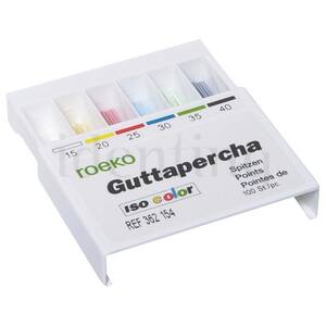 PUNTA GUTAPERCHA ROEKO SUPRA COLOR (15/40) 100 ud