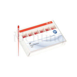 PUNTAS GUTAPERCHA FQ KOMET GPFQ06.000.025.K0 100 ud