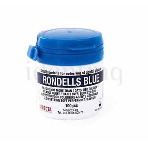 RONDELL revelador placa azul 100 ud