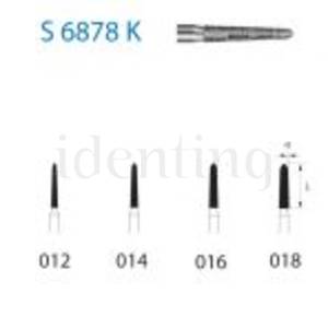 S6878K.314.012 KOMET diamante clinica serie S 5 ud