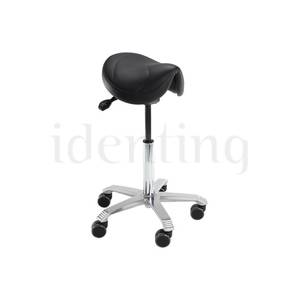 SILLA AMAZON ASIENTO 34 CMS. BALANCEO REG. ALTURA, NEGRO(K05)