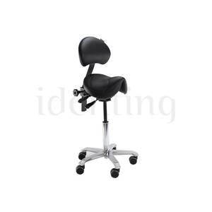 SILLA AMAZON ASIENTO 34 CMS.INCLIN/RESPALDO REG. ALTURA,NEGRO K05