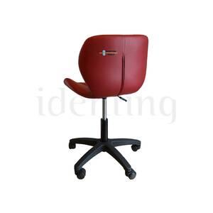 SILLA DE TRABAJO DURSTON 43/58 cm. TAPIZADA CON RUEDAS
