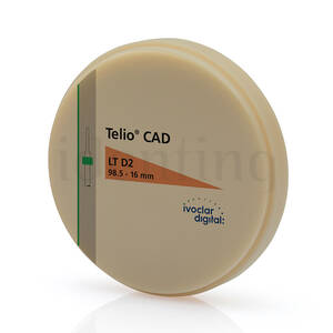 TELIO CAD disco LT BL3 98.5&Oslash;x25mm