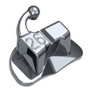 TUBO simple no conv.cola Edgewise bioconfort 022 UL 0º10 ud