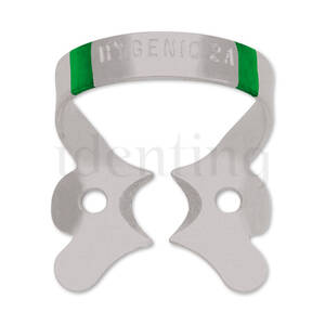 CLAMP HYGENIC #2A verde premolares e incisivos superiores