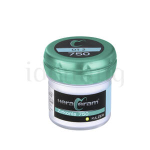 HERACERAM ZIRKONIA 750 opal transpa OT10 20 g