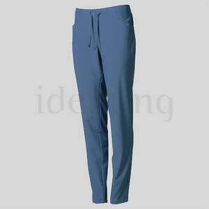 PANTALON MUJER BOLSILLO AMERICANO AZUL GRISACEO TS