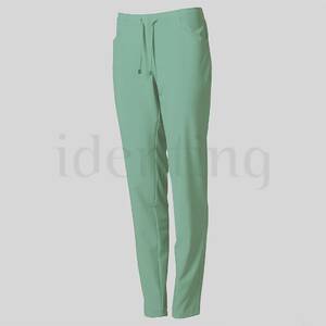 PANTALON MUJER BOLSILLO AMERICANO VERDE AGUA TL